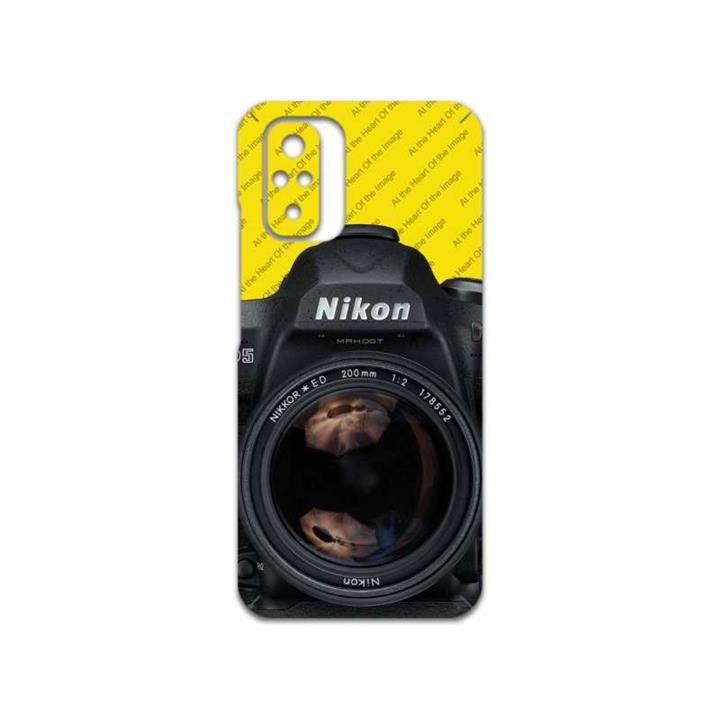 برچسب پوششی ماهوت مدل Nikon-Logo مناسب برای گوشی موبایل شیائومی Redmi Note 10s MAHOOT Nikon-Logo Cover Sticker for Xiaomi Redmi Note 10s